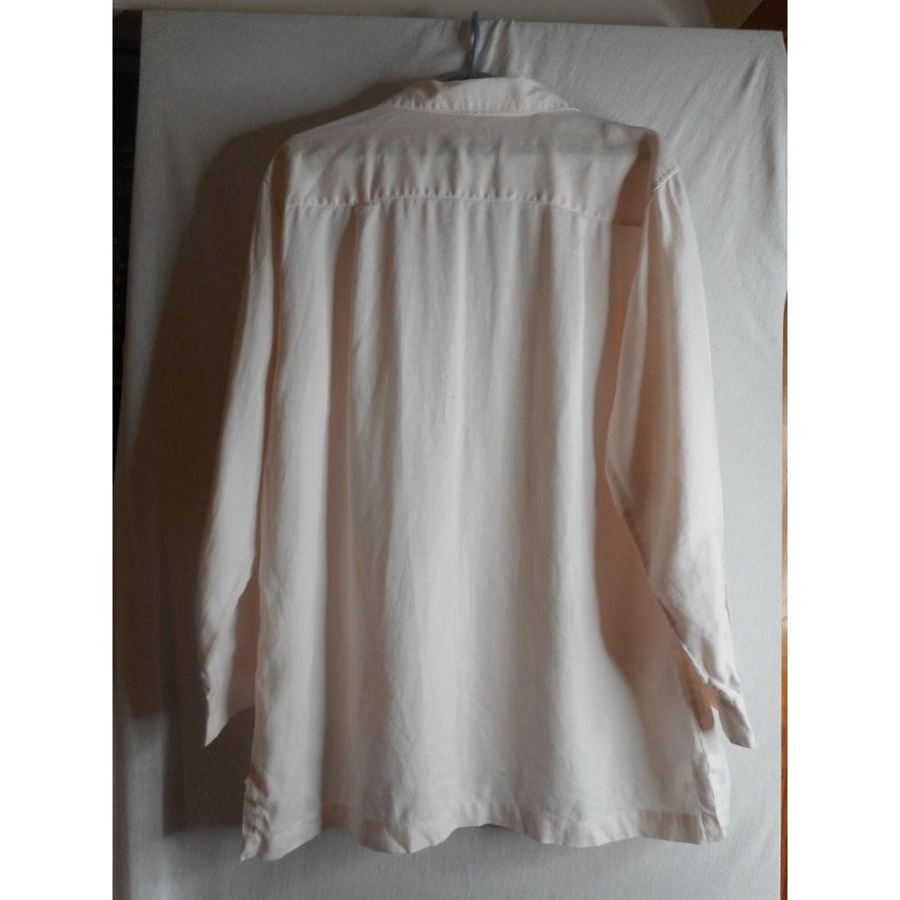 Light Pink Talbots Size M 100% Linen Blouse Top - Picture 3 of 3
